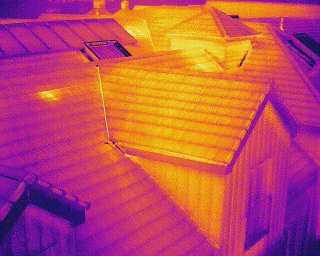 Thermal Imaging Roof Survey Image Guildford